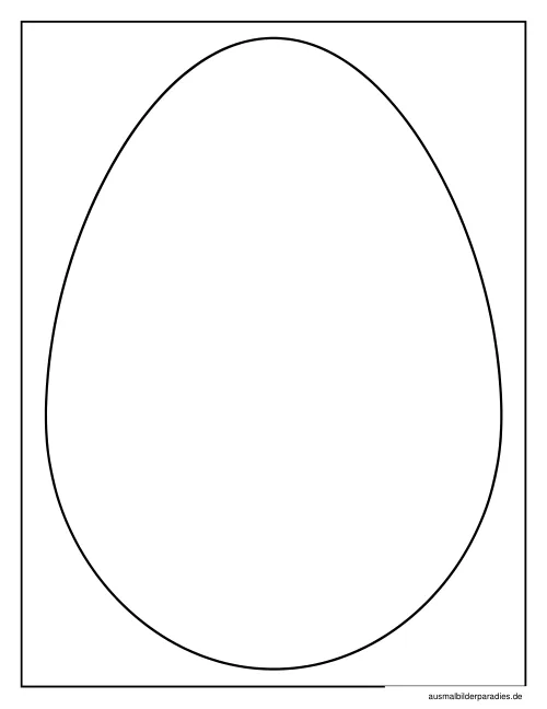 Osterei Ausmalbild 29 als Gratis-PDF Osterei Ausmalbild 29 - kostenlos zum Ausdrucken