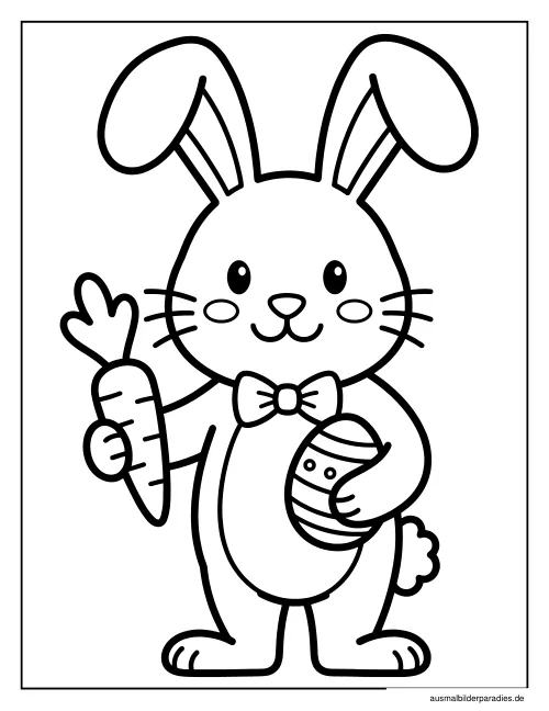 Ostern Ausmalbild 15 als Gratis-PDF Ostern Ausmalbild 15 - kostenlos zum Ausdrucken