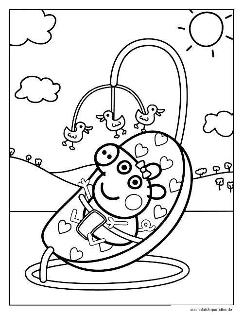 Peppa Wutz Ausmalbilder Peppa Wutz Ausmalbilder kostenlos zum Ausdrucken