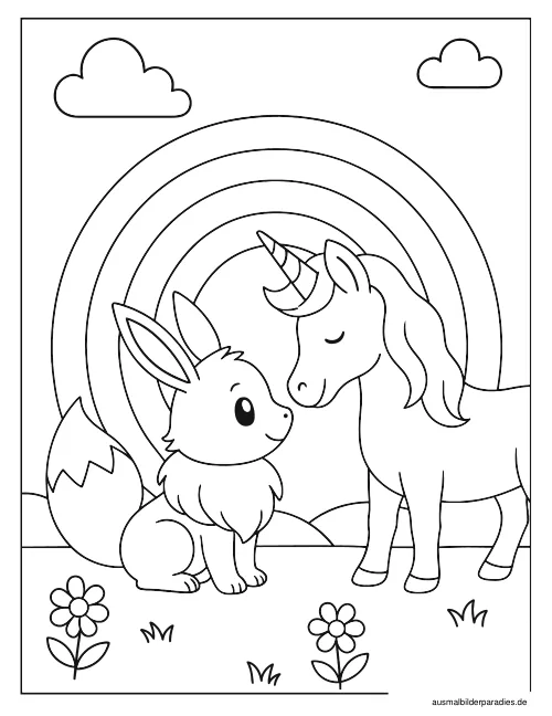 Pokémon Ausmalbild 21 als Gratis-PDF Pokémon Ausmalbild 21 - kostenlos zum Ausdrucken