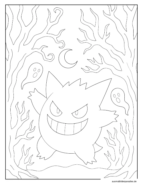 Pokémon Ausmalbild 26 als Gratis-PDF Pokémon Ausmalbild 26 - kostenlos zum Ausdrucken
