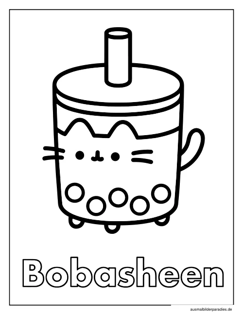 Pusheen Ausmalbilder Pusheen Ausmalbilder kostenlos zum Ausdrucken