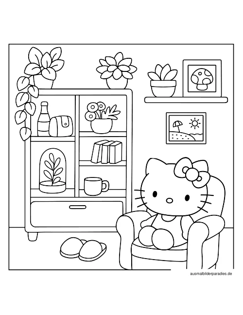 Sanrio Ausmalbild 11 als Gratis-PDF Sanrio Ausmalbild 11 - kostenlos zum Ausdrucken