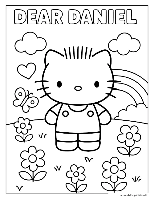 Sanrio Ausmalbild 19 als Gratis-PDF Sanrio Ausmalbild 19 - kostenlos zum Ausdrucken
