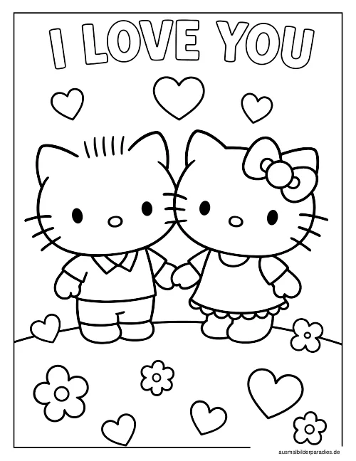 Sanrio Ausmalbild 23 als Gratis-PDF Sanrio Ausmalbild 23 - kostenlos zum Ausdrucken