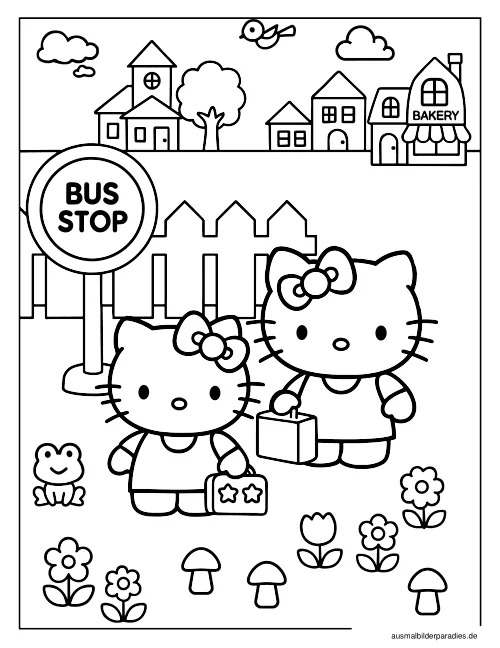 Sanrio Ausmalbild 27 als Gratis-PDF Sanrio Ausmalbild 27 - kostenlos zum Ausdrucken