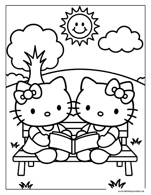 Sanrio Ausmalbild 29 als Gratis-PDF Sanrio Ausmalbild 29 - kostenlos zum Ausdrucken