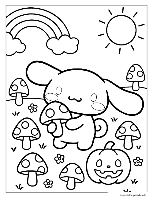 Sanrio Ausmalbild 4 als Gratis-PDF Sanrio Ausmalbild 4 - kostenlos zum Ausdrucken