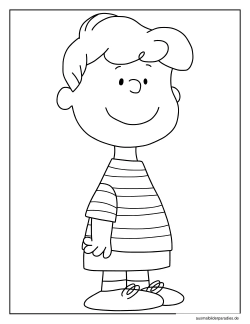 Snoopy Ausmalbild 11 - kostenlos zum Ausdrucken
