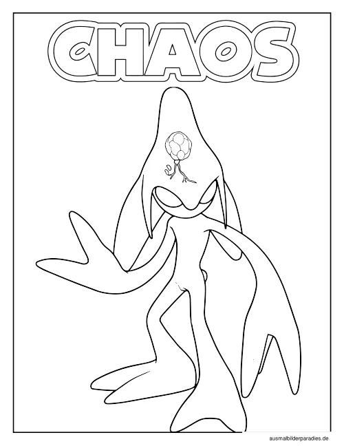 Sonic Ausmalbild 7 als Gratis-PDF Sonic Ausmalbild 7 - kostenlos zum Ausdrucken