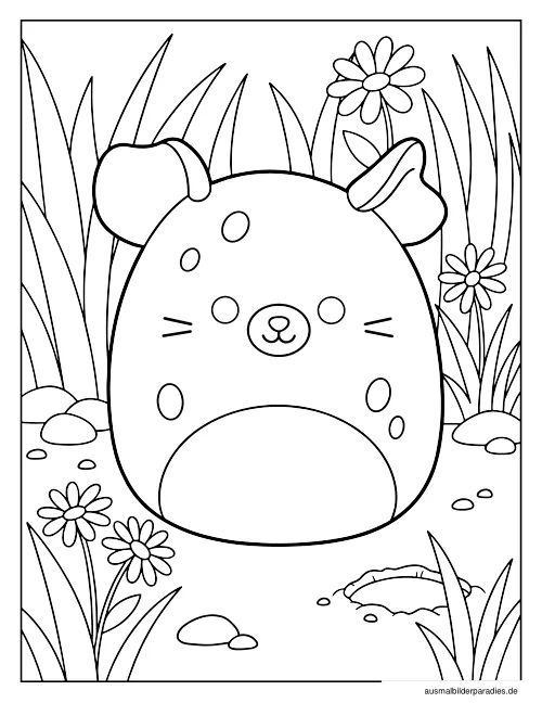 Squishmallow Ausmalbilder Squishmallow Ausmalbilder kostenlos zum Ausdrucken