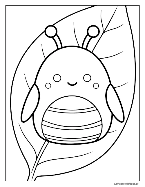 Squishmallow Ausmalbild 31 als Gratis-PDF Squishmallow Ausmalbild 31 - kostenlos zum Ausdrucken