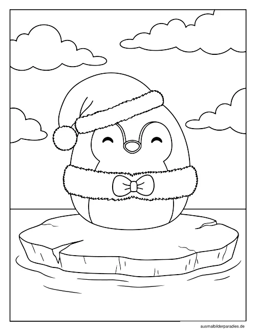 Squishmallow Ausmalbild 33 als Gratis-PDF Squishmallow Ausmalbild 33 - kostenlos zum Ausdrucken