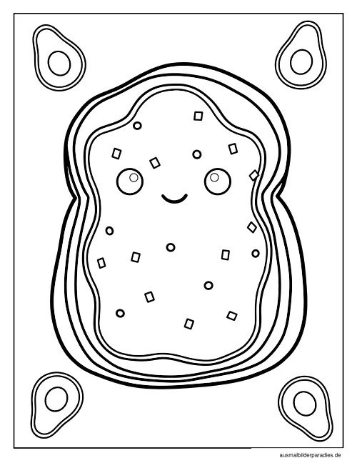 Squishmallow Ausmalbild 36 als Gratis-PDF Squishmallow Ausmalbild 36 - kostenlos zum Ausdrucken