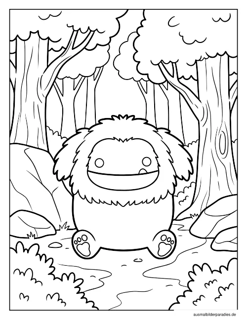 Squishmallow Ausmalbild 5 als Gratis-PDF Squishmallow Ausmalbild 5 - kostenlos zum Ausdrucken