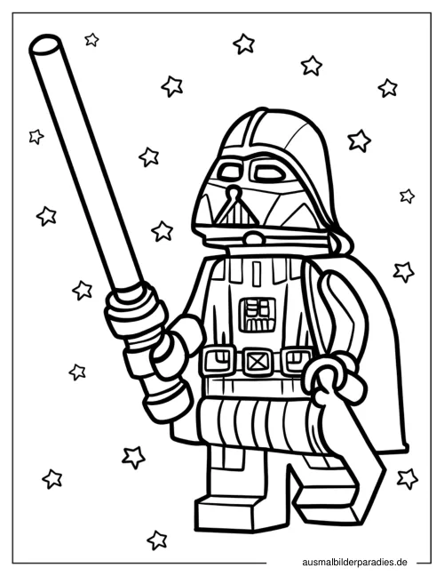Star Wars Ausmalbild 18 - kostenlos zum Ausdrucken