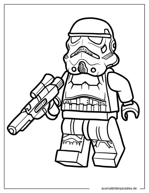 Star Wars Ausmalbild 19 - kostenlos zum Ausdrucken