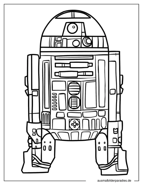 Star Wars Ausmalbild 24 - kostenlos zum Ausdrucken