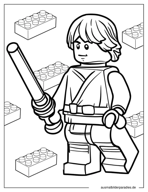 Star Wars Ausmalbild 7 - kostenlos zum Ausdrucken