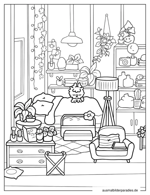 Toca Boca Ausmalbild 1 als Gratis-PDF Toca Boca Ausmalbild 1 - kostenlos zum Ausdrucken