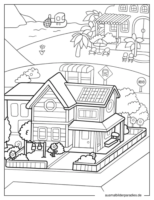 Toca Boca Ausmalbild 12 als Gratis-PDF Toca Boca Ausmalbild 12 - kostenlos zum Ausdrucken