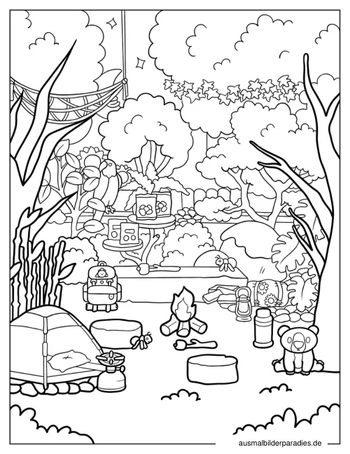 Toca Boca Ausmalbild 6 als Gratis-PDF Toca Boca Ausmalbild 6 - kostenlos zum Ausdrucken