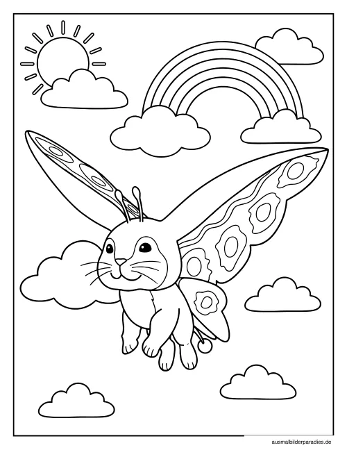 Unicorn Academy Ausmalbild 20 - kostenlos zum Ausdrucken