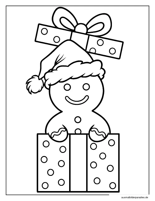 Weihnachten Ausmalbild 28 - kostenlos zum Ausdrucken