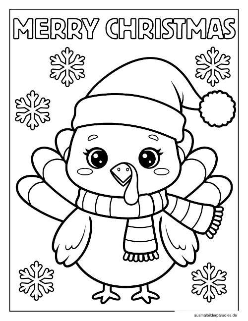 Weihnachten Ausmalbild 36 - kostenlos zum Ausdrucken