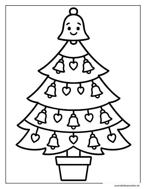 Weihnachtsbaum Ausmalbilder Weihnachtsbaum Ausmalbilder kostenlos zum Ausdrucken