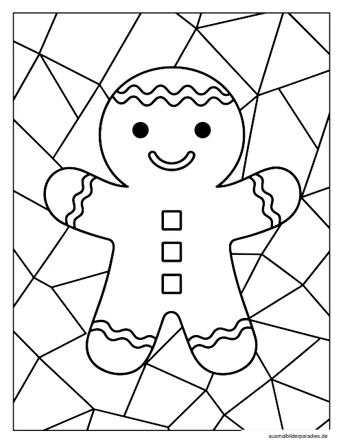 Winter Ausmalbild 13 als Gratis-PDF Winter Ausmalbild 13 - kostenlos zum Ausdrucken